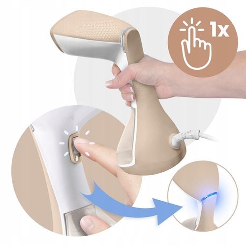 Parownica do ubrań 1600W Steamer parowy Żelazko parowe ZESTAW 26g/min na Arena.pl