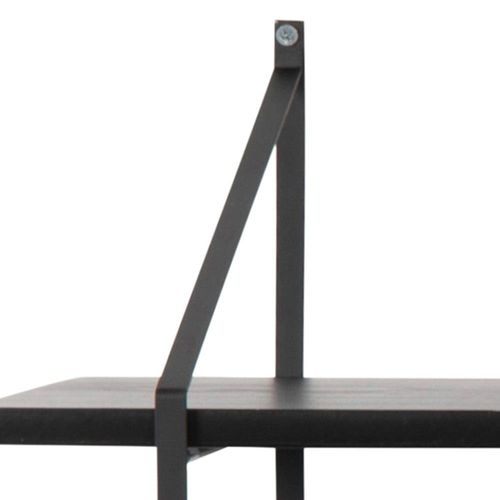 Półka Belfast 2 popielaty czarny na Arena.pl