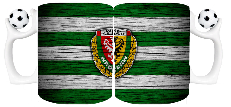 Kubek z piłką dla Fana WKS Śląsk Wrocław zdjęcie 1