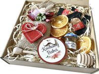 Prezent Zestaw Prezentowy Kosz Miód na Dzień Babci i Dziadka dla Babci