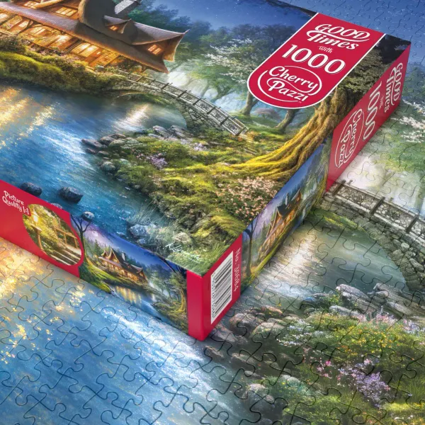 Puzzle 1000 elementów. Chata Leśniczego 30684 zdjęcie 6