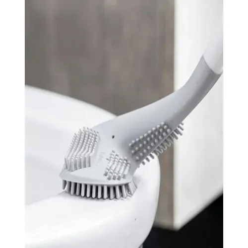 Silikonowa szczotka do toalety wc higieniczny haczyk do mycia z TPR na Arena.pl