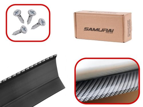 Dokładka do zderzaka taśma ochronna 5D czarna 5cm x 2,5m na Arena.pl