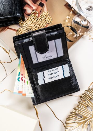 portfel damski skórzany rd-09-gcl-2524 black na Arena.pl