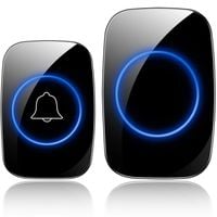 DZWONEK DO DRZWI BEZPRZEWODOWY WODOODPORNY IP44