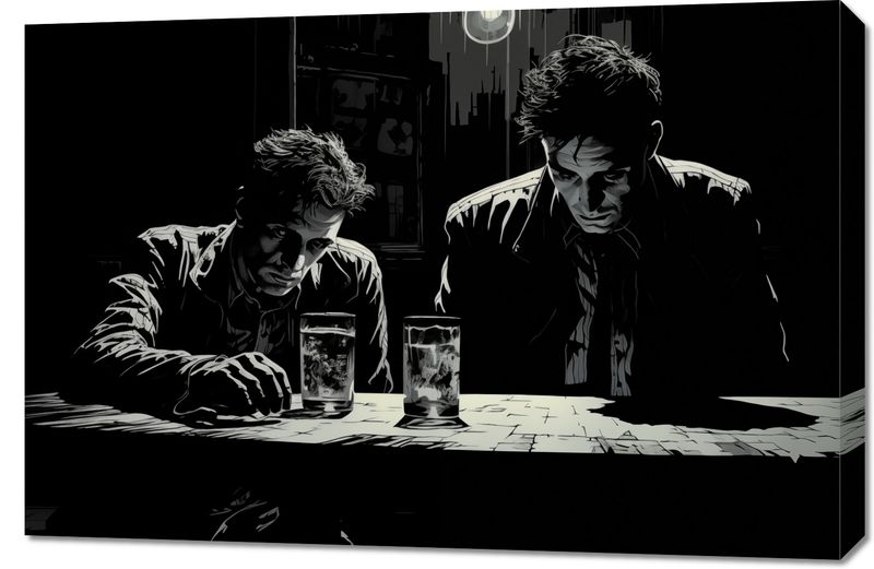 Obraz 90x60cm Spiskowcy zdjęcie 1