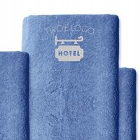Haftowane Personalizowane ręcznik LOGO firmy hotel 140x70 bawełna 50 szt