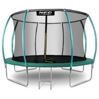 Trampolina ogrodowa profilowana 12ft/374cm z siatką wewnętrzną Neo-Sport