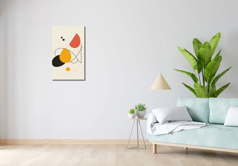 Obraz 40x70cm Rapsodia Kształtów zdjęcie 2