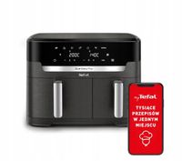 Frytkownica beztłuszczowa Tefal Dual Easy Fry EY942HE0 2700W 11L Szara