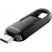 PenDrive SanDisk Ultra Slider 64GB USB 3.2 Typ C Pamięć przenośna Czarny