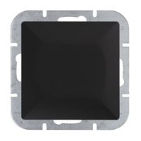 PERŁA ŁĄCZNIK JEDNOBIEGUNOWY P/T CZARNY MAT - E+9001546