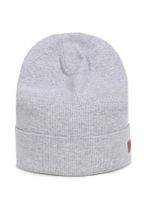 Czapka przejściowa bawełniana dziewczęca LOVE szara 46-48 YOCLUB