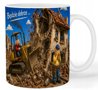 Kubek ceramiczny Sąsiedzi - Pat i Mat