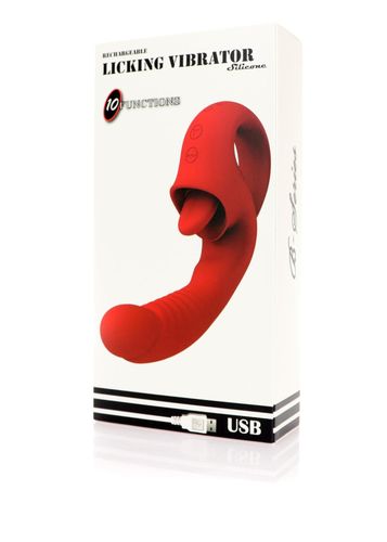 wibrator   rechargeable licking vibrator usb 10 functions na Arena.pl