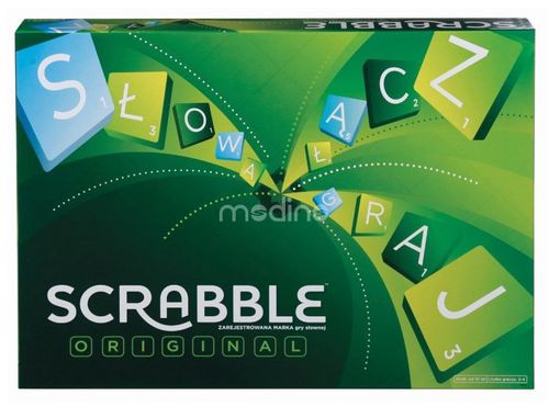 Scrabble gra słowna Mattel Y9616 na Arena.pl