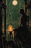 Plakat 56,6x86,4cm Nocne Szeptanie