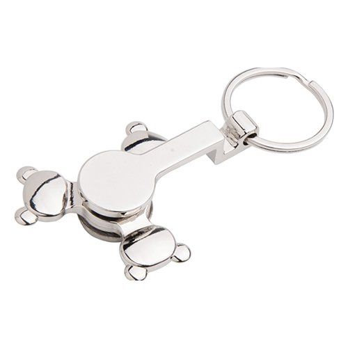 Brelok metalowy - spinner do sublimacji - Panda na Arena.pl