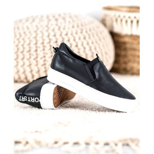Czarne Buty Slip On r.39 na Arena.pl