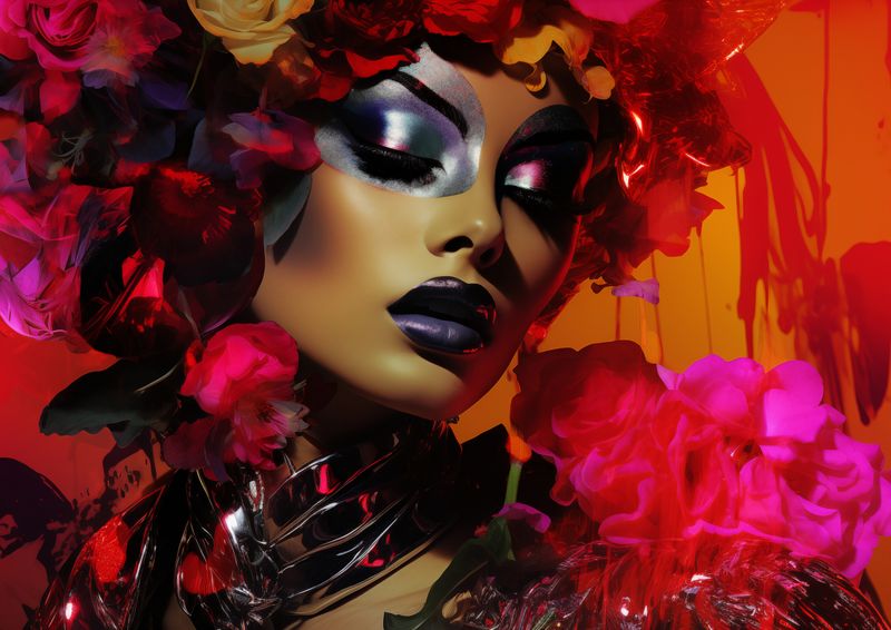 Plakat 29,7x21cm Kwiecista Diva zdjęcie 1