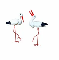 Figura ogrodowa ozdobna Dwa Bociany KOMPLET