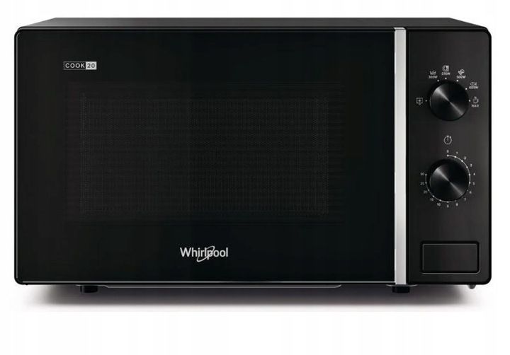 Kuchenka mikrofalowa Whirlpool MWP101B 20 L Czarna zdjęcie 1