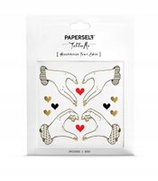 Paperself tatuaż wodny tymczasowy I heart You