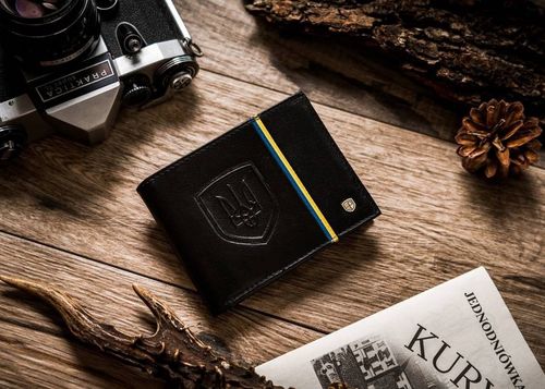 portfel męski w orientacji poziomej ze skóry naturalnej - peterson na Arena.pl