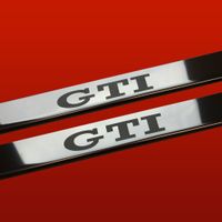 Listwa progowa VOLKSWAGEN POLO MK5 6R GTI Stal nierdzewna 304 połysk 2szt