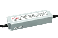 GLP PSU: 24V/2.5A, CV, PFC, IP67, plastic case, double insulation wires