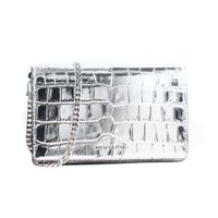 Torba na ramię Michael Kors 32F4SJ6C8K-SILVER Szary 22 x 14 x 6 cm