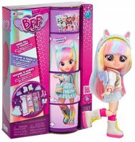 CRY BABIES BFF JENNA TĘCZOWA LALKA modowa 20cm pudełko garderoba +akcesoria