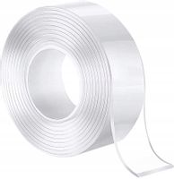 Nanotaśma taśma dwustronna bezbarwna 5m gruba