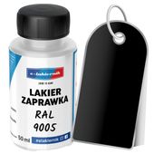 lakier zaprawkowy zaprawka samochodowy ral 9005 czarny połysk 50 ml