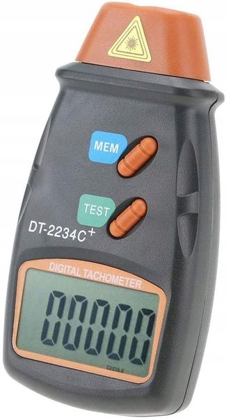 TACHOMETR LASEROWY MIERNIK OBROTÓW OBROTOMIERZ LCD zdjęcie 8