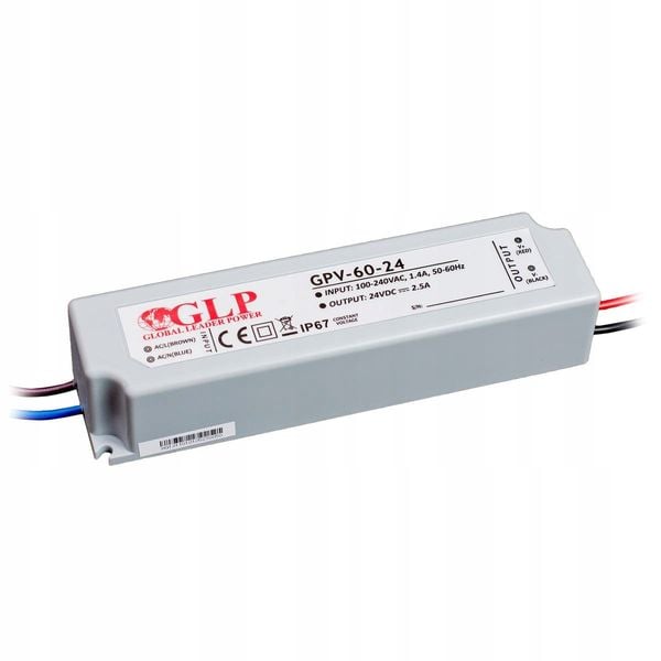ZASILACZ IMPULSOWY 24V/2.5A/GPV zdjęcie 4