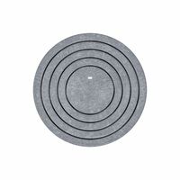 KRĘGI ŻELIWNE DO PŁYTY FAJERKI KRĄŻKI PIEC 28CM