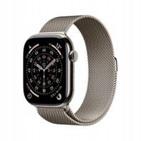 Smartwatch Apple Watch 11 GPS + Cellular 42mm mediolańska Tytan Naturalny