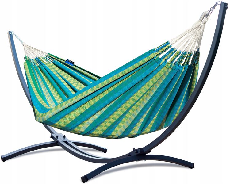 Stelaż GRANDE + Hamak MORENA Kiwi zdjęcie 1