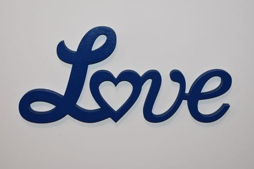 Napis 3D Love na Arena.pl