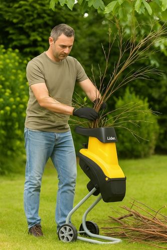 ROZDRABNIACZ ELEKTRYCZNY SAMOZASYSAJĄCY RĘBAK DO GAŁĘZI GŁADKOLUFOWY na Arena.pl
