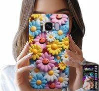 ETUI DO SAMSUNG GALAXY S8 - KOLOROWE KWIATKI, STOKROTKI FUTERAŁ CASE