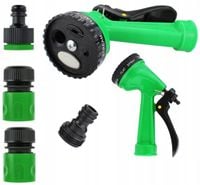 PISTOLET ZRASZACZ OGRODOWY DO WĘŻA OGRODOWEGO ZESTAW 5 EL. ZESTAW ZŁĄCZEK