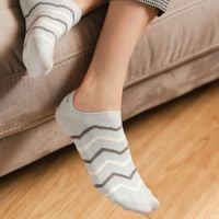 STOPKI WZOROWANE 021 35-37 melanż szary 038