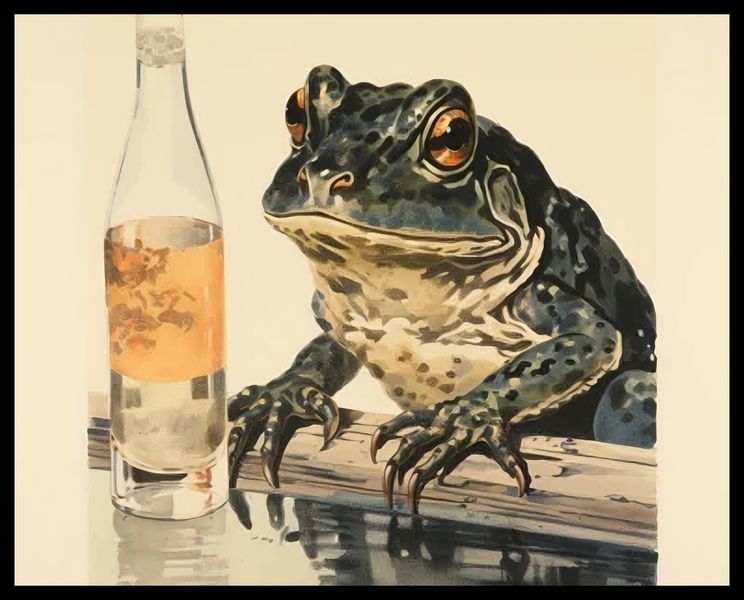 Plakat 50x40cm Refleksje Błotniaka zdjęcie 2