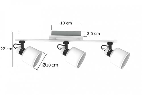 oprawa przysufitowa 3pł. pakos 1113 3xe14 na Arena.pl