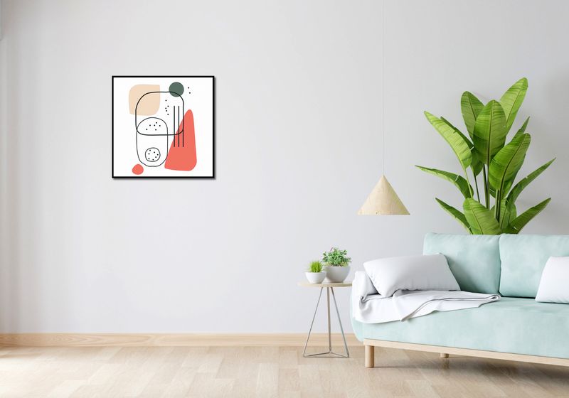 Plakat 60x60cm Przestrzenność zdjęcie 4