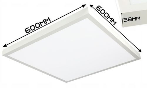 Panel LED NATYNKOWY 60W Kwadratowy 60x60cm Plafon na Arena.pl