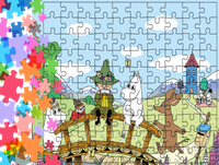 Puzzle tradycyjne Muminki