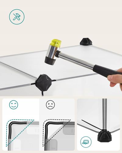Modułowa Zagroda Kojec Wybieg dla Małych Zwierząt Gryzoni Chomika Świnki na Arena.pl